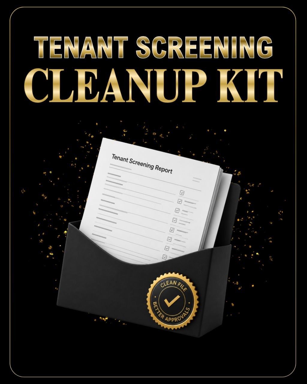 TENANT SCREENING CLEANUP KIT