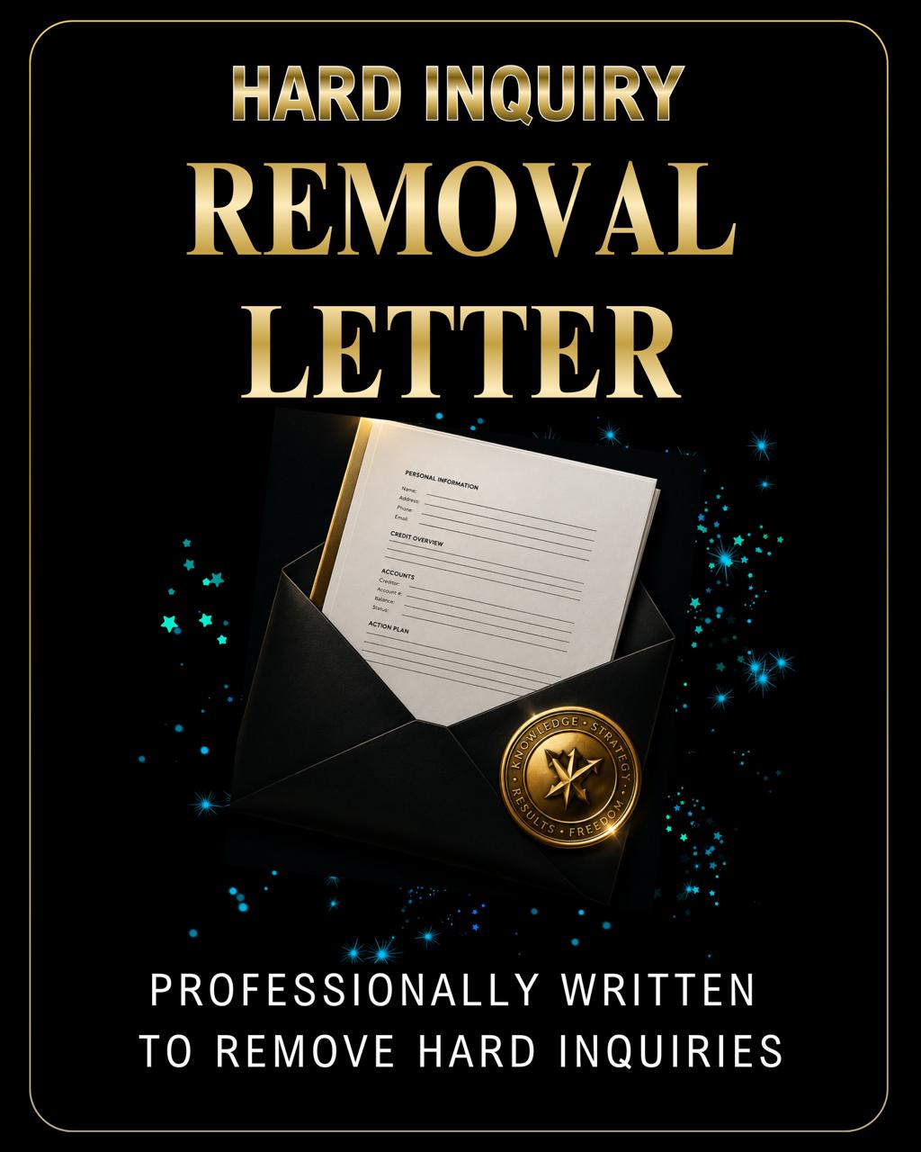 INQUIRY REMOVAL LETTER